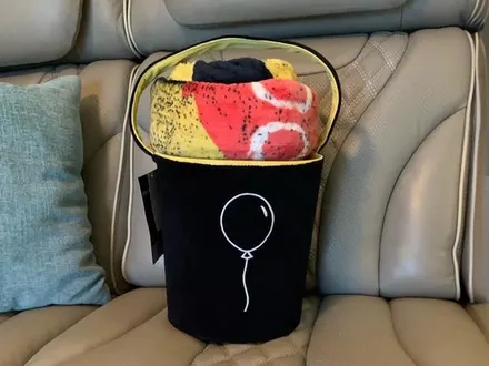 Scary Movie Blanket & Bucket Set