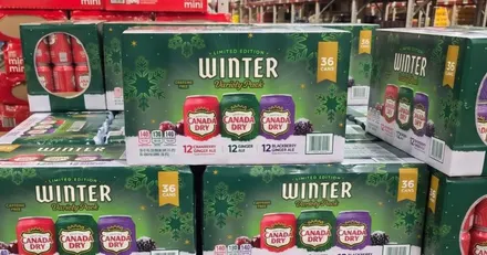 Seasonal Beverages at Sam's Club | Canada Dry, Clearly Canadian, Olipop & More