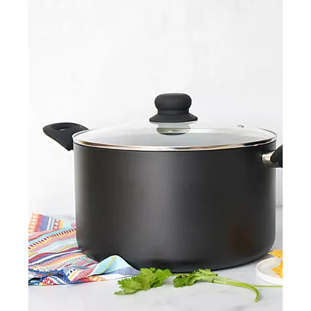 Sedona Kitchen Cookware: Sedona Kitchen 8-Qt Nonstick Stock Pot w/ Glass Lid