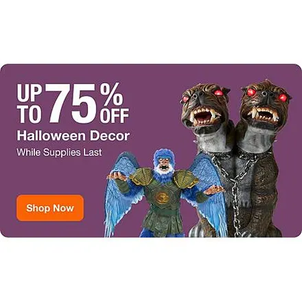 Select Halloween Decoration Clearance: