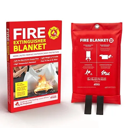 Select Home Depot Stores: 40"x40" Fire Extinguisher Blanket