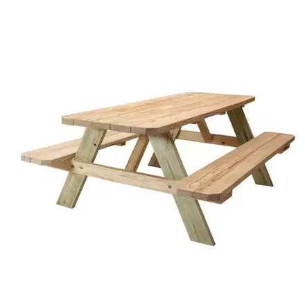 Select Home Depot Stores: ProWood Wood Picnic Table Kit w/ Pressure Treated Legs
