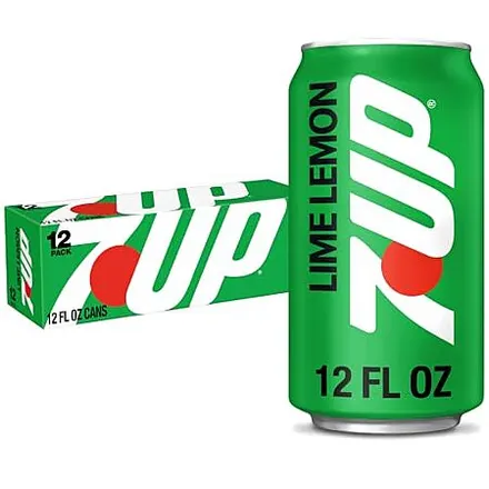 Select Locations: 12-Pk 12oz 7UP Lemon Lime Soda