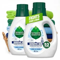 Seventh Generation 40-oz. Laundry Detergent 2-Pack