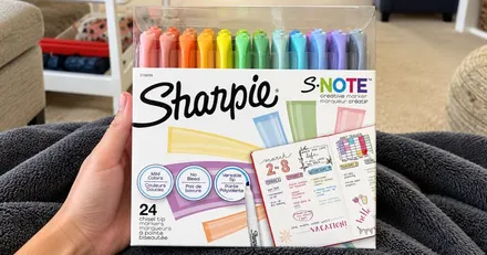 Sharpie Pastel Markers 24-Pack