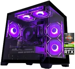 SKYESEV Ryzen 5 5500 RTX 5060 Gaming Desktop