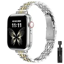 Slim Stainless Steel Apple Watch Band