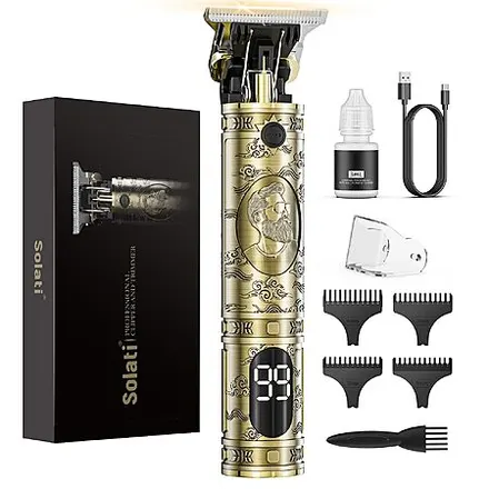 Solati Cordless Rechargeable Hair Clipper & Beard Trimmer Kit
