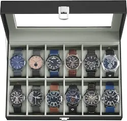 Songmics 12-Slot Watch Box
