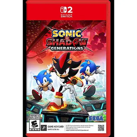 Sonic X Shadow Generations (Switch 2 Game-Key Card)