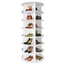 SpaceAid 7-Tier Rotating Shoe Rack Tower