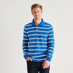 St. John's Bay Men's Men's Classic Fit Long Sleeve Polo