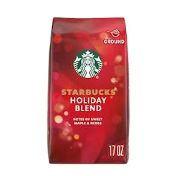 Starbucks Holiday Blend Medium Roast Ground Coffee, 17 oz.