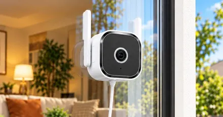 Stick-On Window Camera