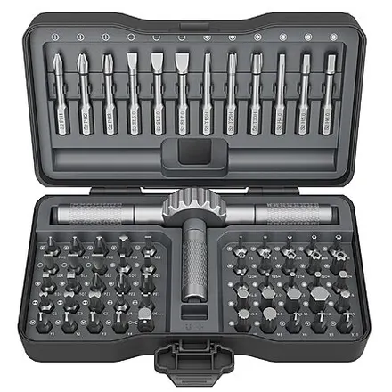 STREBITO 67-in-1 Magnetic Ratcheting Screwdriver Set