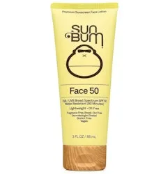 Sun Bum Face 50 SPF Sunscreen Lotion