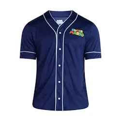 Super Mario Men's Baseball Jersey (3XL only)