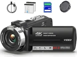 Suttie V092 4K UHD 80MP Camcorder
