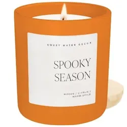 Sweet Water Decor Halloween 15-oz. Matte Candle