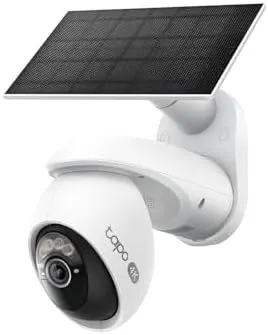 Tapo 4K Outdoor Pan/Tilt Solar Wireless Security Camera + 25% Back w/ Prime Visa