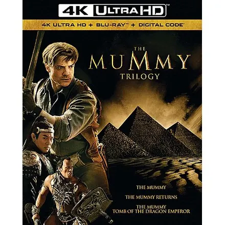 The Mummy Trilogy (4K Ultra HD + Blu-ray + Digital)