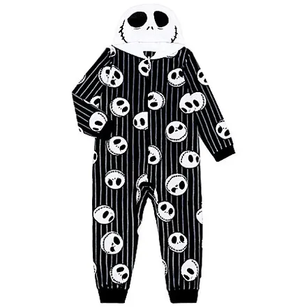 The Nightmare Before Christmas Boys Halloween Union Suit