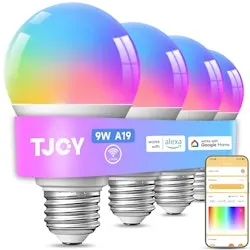 TJOY Smart Light Bulbs 4-Pack
