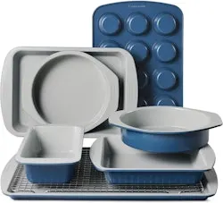 Tramontina Rise 8-Piece Ceramic Non-Stick Bakeware Set