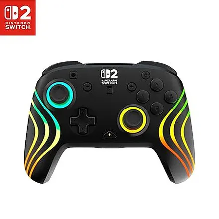 Turtle Beach Afterglow Wave Wireless RGB Game Controller Nintendo Switch 2 (Black)