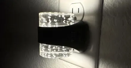 TWO LED Bubble Night Lights