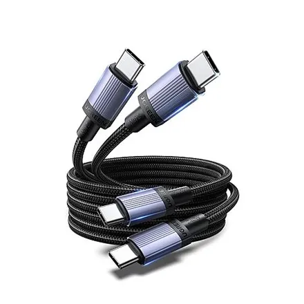 UGREEN 240W USB C Cables: 2-Pk 3.3' $12, 2-Pk 6.6'