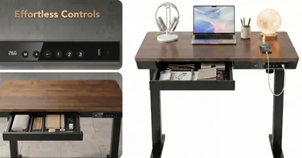 USB-C port up front headlines these standing desks on sale