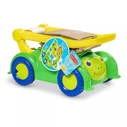 Various Toys: Melissa & Doug Sunny Patch Snappy Turtle Mower Toy