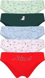 Victoria's Secret Pink Cotton Cheeky Underwear 5-Pack (L only)