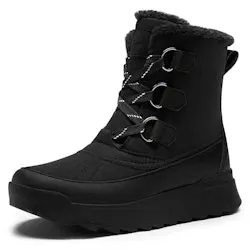 Vilanva Women's Faux Fur Ankle Boots