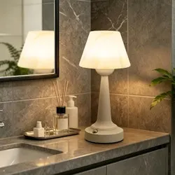 Waterproof Rechargeable Cordless Bathroom Lamp