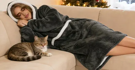 Wearable Blanket Hoodie