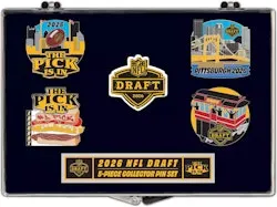 WinCraft 2026 NFL Draft 5-Piece Pin Set