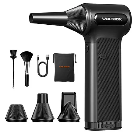 WOLFBOX DF200 Mini Electric Air Duster w/ Removable Battery