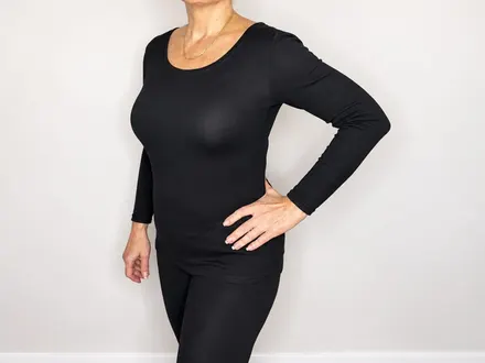 Women's Fleece-Lined Thermal Underwear Set