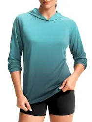 Women's UPF 50+ Lightweight Athletic Hoodie