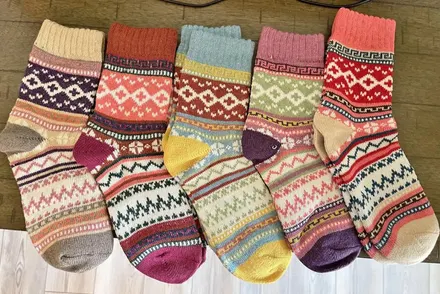 Women's Wool-Blend Socks 5-Pack
