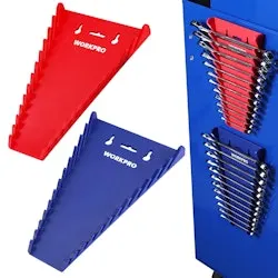 WorkPro 2-Pack Magnetic Wrench Organizer