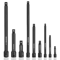Workpro 9-Piece Impact Driver Extension Bar Set