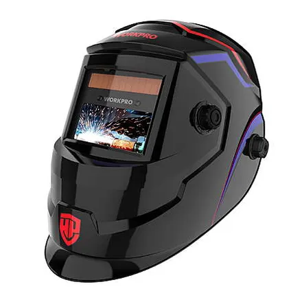WORKPRO Welding Helmet w/ Auto-Darkening Filter & Adjustable Shade Control