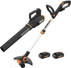 Worx 20V String Trimmer Cordless & Edger 3.0 w/ Leaf Blower